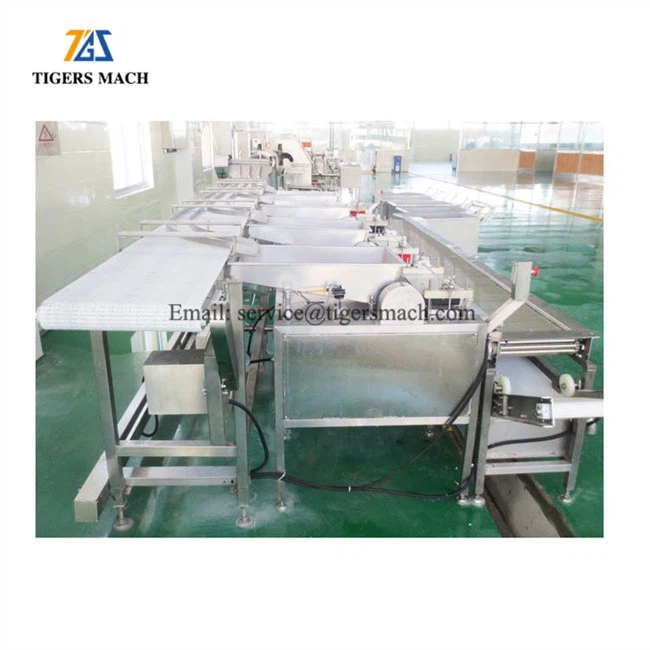 Promotion price brine quail egg making machine, peeled brine white quail egg process equipment by peelers quail egg (3)