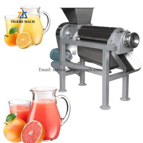 Einskrúfa ávaxtasafaútdráttarvél