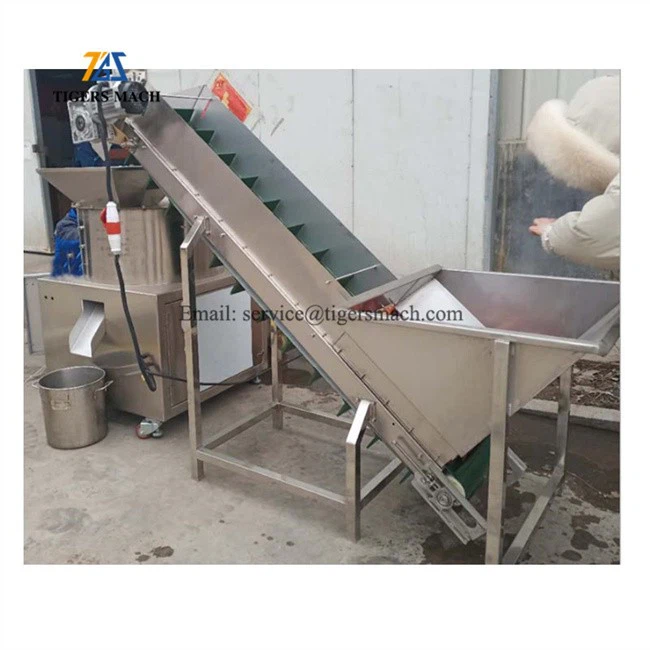 Industrial stainless steel potato peeling machine on sale